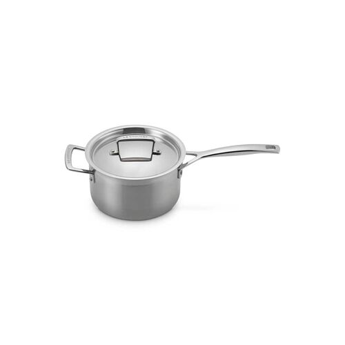 Le Creuset 3-PLY Stainless Steel Saucepan with Lid 14cm